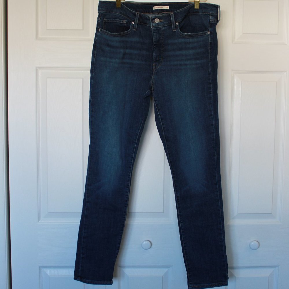Levi's 311 Shaping Skinny blue jeans size 33 Waist 30 Length